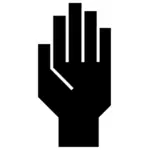 Hand symbol image
