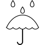 Regen symbool