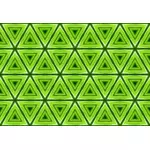 Background pattern in green triangles