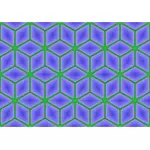 Background pattern with green hexagons