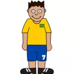 Football player from Brasil