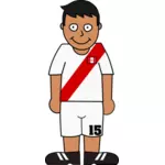 שחקן כדורגל peruan