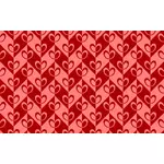Hearts pattern vector image