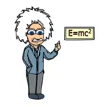 איינשטיין עם המשוואה