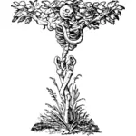 Baum des Skeletts