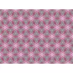 Knitted triangles in seamless pattern