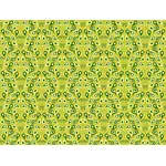 Green and yellow pattern with details