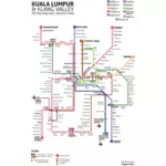 Куала-Лумпур метро железнодорожные перевозки
