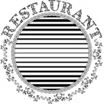 Restaurant typography