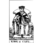 Królowi filiżanek tarot karty