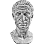 Julius Caesar patung