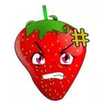 Angry strawberry