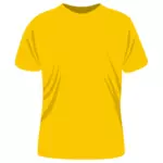 Yellow T-shirt template