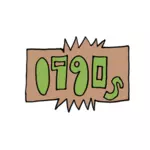 1990s logo symbol