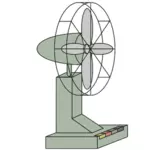 Electric Fan 3D Drawing