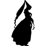 Fairy silhouette image