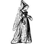 הגברת מימי הביניים הצרפתיה