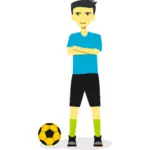 Kapitan drużyny piłki nożnej