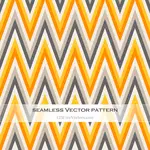 Retro seamless pattern with chevrons