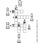 لغز مع قطع الشطرنج