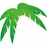 Die Palme Blätter Vektor-illustration