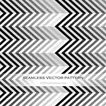 Black and White Chevron Pattern