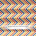 Seamless Pattern With Abstract Chevrons