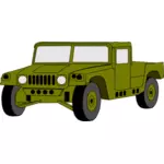 Vector illustraties van hummer militair voertuig