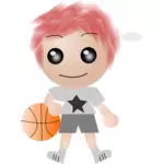 Niño del baloncesto
