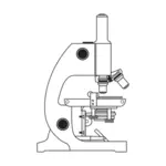 Mikroskop vektorritning
