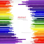 Abstract Rainbow Stripes