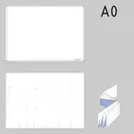 Illustrazione vettoriale di disegni tecnici carta modello di dimensioni a0