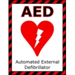 علامة AED