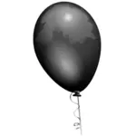 De desen vector balonul negru