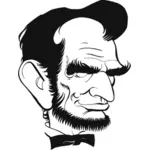 Авраам Линкольн карикатура