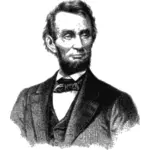 Abraham Lincolnin vektorimuotokuva