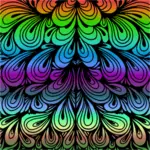 Abstract Folds Background Colorized