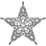 Abstractly-designed star