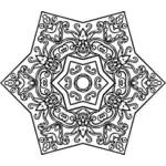 Subliniat decorative star