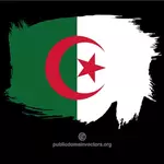 Algerian maalattu lippu