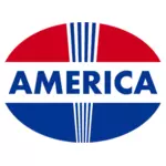 Америка Badge