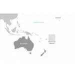 अमेरिकी समोआ मानचित्र