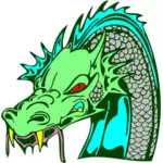 Supărat green dragon