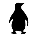 Tučňák silueta