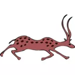 Gambar vektor antelope