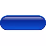 Pilulka ve tvaru modré tlačítko vektorové kreslení