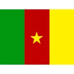 Флаг Камеруна Векторный рисунок