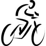 Grafica vettoriale di bicicletta