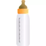 Grafika wektorowa z butelki dla niemowląt
