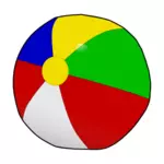 Vektor Zeichnung der Strandball